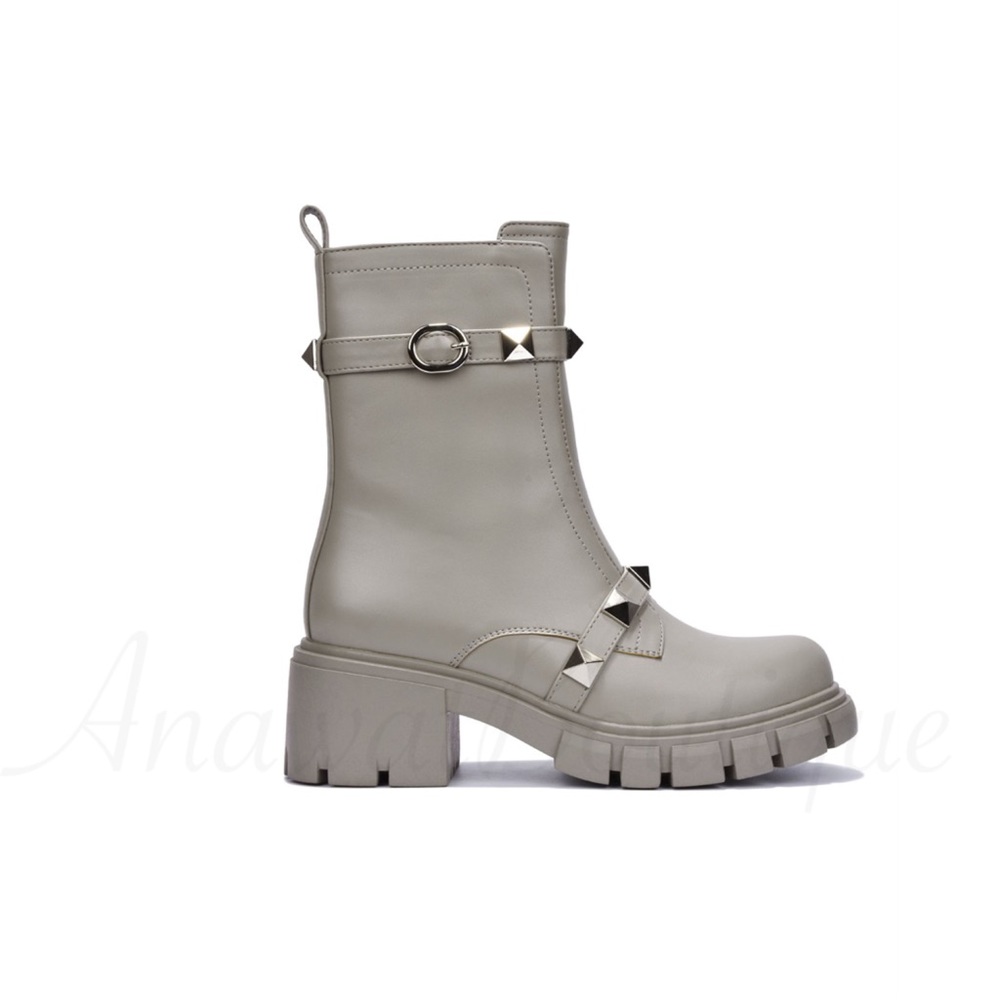 Harley Embellished Lug Sole Boot - Picture 8 of 8